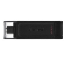 Kingston USB Drive 64GB DataTraveler 70 DT70/64GB USB Type C 3.2 черный