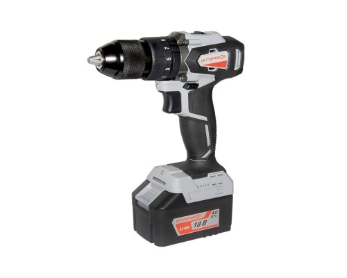 [Дрель, Шуруповерт] ИНТЕРСКОЛ ДАУ-13/18ВК акк. удар. дрель-шуруп. Li-ion АПИ [573.0.0.70] { кейс, без аккум. и ЗУ }