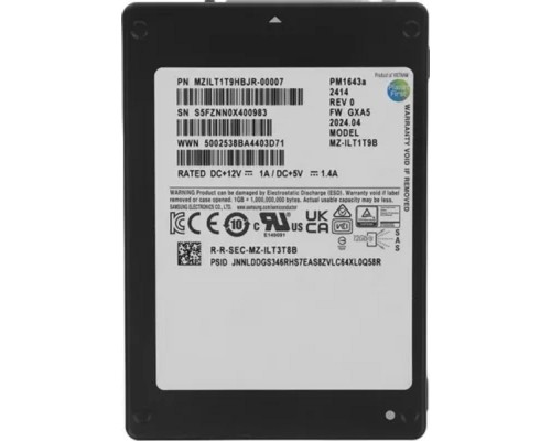 [накопитель] Samsung SSD 1920Gb PM1643a 2.5