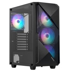 GameMax [REVOLT] ATX,Черн,USB3.0,Зак.стекло,1*120мм вент+контроллер без БП [MFG.3606]