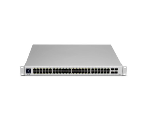 [Сетевое оборудование] UBIQUITI USW-Pro-48-POE PoE-коммутатор в стойку, 48х 1G RJ45, 4х 10G SFP+, раздача 600 Вт