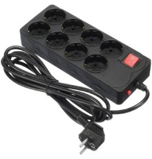 BURO Сетевой фильтр 8 розеток (800SH-5-B),5м, черный коробка {1180915}