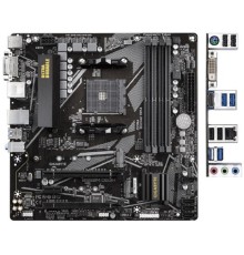 Gigabyte B550M DS3H RTL {Socket AM4, AMD B550, 4xDDR4-3200, DVI-D+HDMI, 2xPCI-Ex16, 1xPCI-Ex1, 4xSATA3(RAID 0/1/10), 2xM.2, 8 Ch Audio, GLan, (4+2)xUSB2.0, (4+2)xUSB3.2, 1xPS/2, mATX}