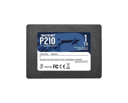 [носитель информации] SSD Patriot 1Tb P210S1TB25 P210 2.5