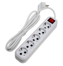 5bites SP5W-318 Сетевой фильтр 5S / 3*1.5MM2 / 16A / ABS / 1.8M / WHITE