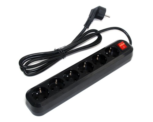 [Сетевой фильтр] 5bites SP6B-350 Сетевой фильтр 6S / 3*1.5MM2 / 16A / ABS / 5M / BLACK