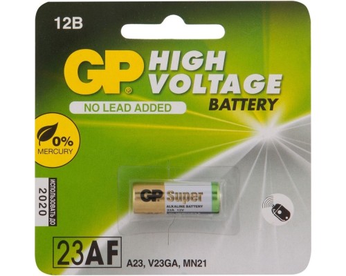[Батарейки ] GP 23AFRA-2F1 20/200  (1 шт. в уп-ке)