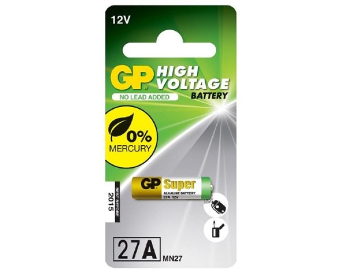 [Батарейки] GP 27AFRA/27AF-2C1 10/600  (1 шт. в уп-ке)