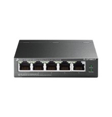 TP-Link TL-SF1005LP Настольный коммутатор с 5 портами 10/100 Мбит/с (4 порта PoE+)