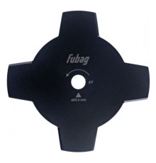 Fubag Триммерный диск_4 лопасти_внешний диаметр 255мм_посадочный диаметр 25.4мм. толщина 1.6мм [38740]