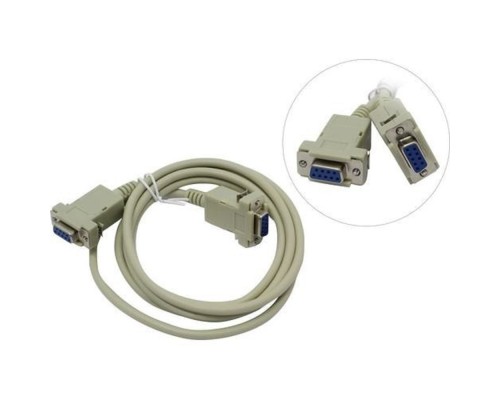 [Переходник] Exegate EX284952RUS Кабель нуль-модемный RS-232 ExeGate EX-CC-134-1.8 (DB9F/DB9F, 1,8м)