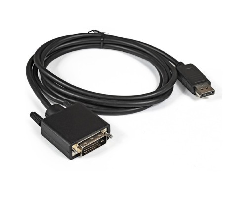 [Переходник] Exegate EX284908RUS Кабель-переходник DisplayPort -DVI ExeGate EX-CC-DPM-DVIM-1.8 (20M/25M, 1,8м, экран)