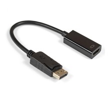 Exegate EX284921RUS Кабель-переходник DisplayPort-HDMI ExeGate EX-DPM-HDMIF-0.15 (20M/19F, 0,15м)