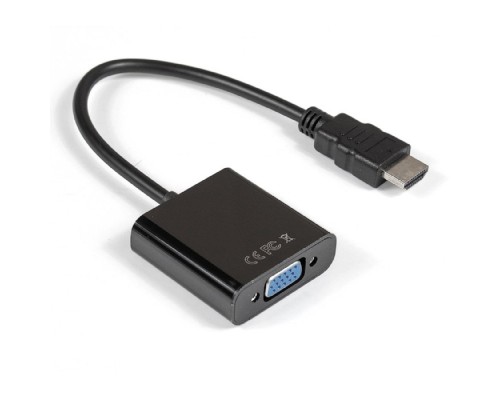 [Переходник] Exegate EX284926RUS Кабель-переходник HDMI-VGA ExeGate EX-HDMIM-VGAF-0.15 (19M/15F, 0,15м)