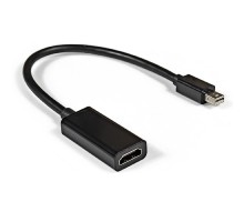 Exegate EX284922RUS Кабель-переходник miniDisplayPort-HDMI ExeGate EX-mDPM-HDMIF-0.15 (mini20M/19F, 0,15м)