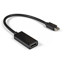 Exegate EX284922RUS Кабель-переходник miniDisplayPort-HDMI ExeGate EX-mDPM-HDMIF-0.15 (mini20M/19F, 0,15м)