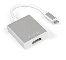 Exegate EX284937RUS Кабель-адаптер Type C-HDMI ExeGate EX-CM-HDMIF-0.15 (USB Type C/19F, 0,15м)