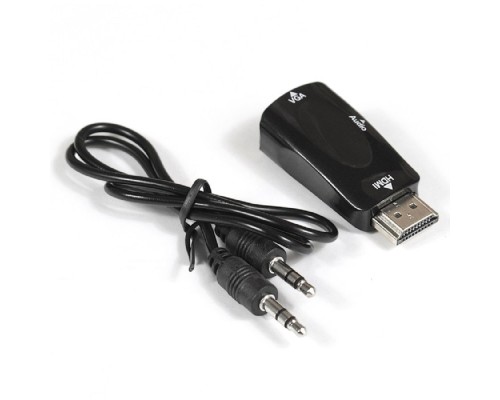 [Переходник] Exegate EX284927RUS Переходник HDMI-VGA ExeGate EX-HDMIM-VGAF-C (19M/15F)