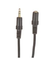 Exegate EX284943RUS Удлинитель звуковой ExeGate EX-CCA-423-1.5 (3.5mm Jack M/3.5mm Jack F, 1,5м, позолоченные контакты)