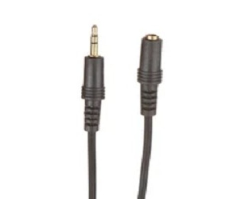 [кабели] Exegate EX284943RUS Удлинитель звуковой ExeGate EX-CCA-423-1.5 (3.5mm Jack M/3.5mm Jack F, 1,5м, позолоченные контакты)