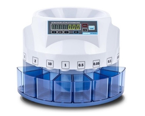 [Счетчик банкнот] Dors CT3010 Сортировщик монет мультивалюта  [SYS-040145]