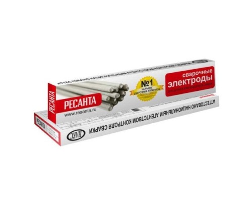 [Ресанта Сварочное оборудование, Инверторы] Электроды Ресанта МР-3 Ф2,0 D2мм L350мм 1000гр (71/6/48)
