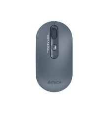 Мышь A4 Fstyler FG20 пепельный/синий оптическая (2000dpi) беспроводная USB для ноутбука (4but) {1379897}
