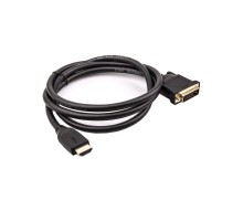 VCOM CG484G-1.5M Кабель HDMI AM/DVI(24+1)M, 1.5м, CU, 1080P@60Hz, VCOM  <CG484G-1.5M>(4895182204850)