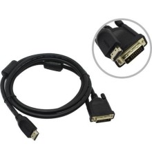 VCOM CG484GD-1.8M Кабель HDMI AM/DVI(24+1)M, 1.8м, CU, 1080P@60Hz, 2F, VCOM  <CG484G-1.8M> [4895182204867]