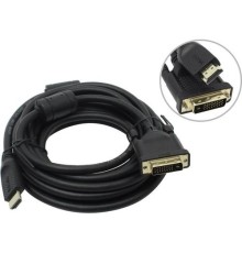 VCOM CG484GD-5M Кабель HDMI AM/DVI(24+1)M, 5м, CU, 1080P@60Hz, 2F, VCOM  <CG484G-5M>