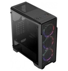Aerocool Ore Saturn FRGB-G-BK-v1 черный без БП ATX 3x120mm 2xUSB2.0 1xUSB3.0 audio bott PSU