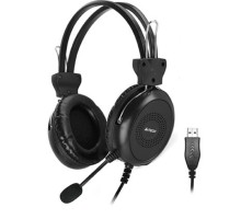 A4 HU-30 черный 2м накладные USB оголовье