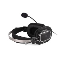 A4 HU-50 черный 2м накладные USB оголовье