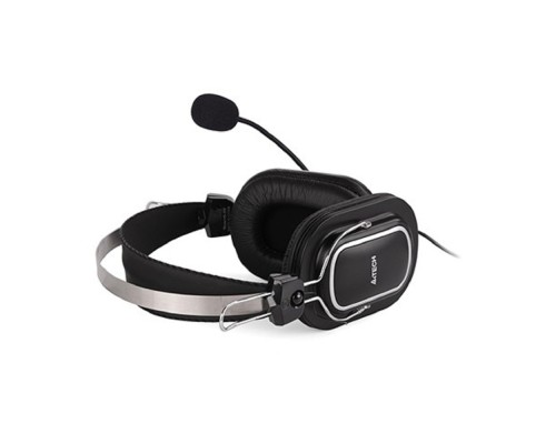 [Наушники] A4 HU-50 черный 2м накладные USB оголовье