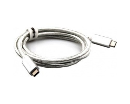 [кабели] Telecom Кабель USB 3.1 Type Cm -- Cm  IC 5А 10Gbs длина 1M, Telecom <TC420S> серебряный