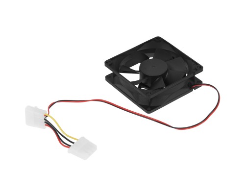 [Вентилятор] Gembird Вентилятор для корпуса 80x80x25mm, широкий разъем 4pin [FANCASE-4]