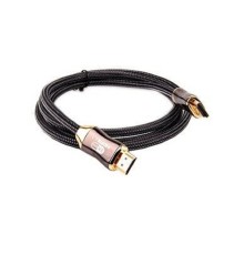 Telecom Кабель HDMI 19M/M,ver. 2.1, 8K@60 Hz 1.5m метал разъемы, нейлоновая оплетка Telecom <TCG300-1.5M> [06937510844067]