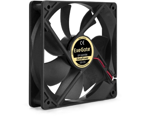 [Вентиляторы] Exegate EX283395RUS Вентилятор ExeGate ExtraPower EP12025SM, 120x120x25 мм, Sleeve bearing (подшипник скольжения), Molex, 1800RPM, 25dBA