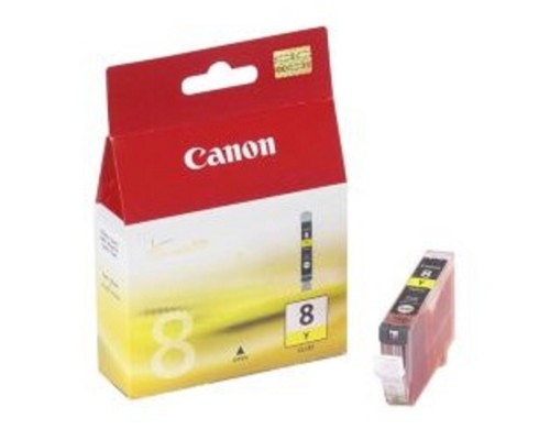 [Расходные материалы] Canon CLI-8Y 0623B024 Картридж для Canon 4200/5200/MP500/MP800, Желтый, 490стр.