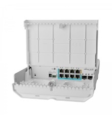 MikroTik CSS610-1Gi-7R-2S+OUT Уличный коммутатор netPower Lite 7R, 8Gbit ethernet, 2 SFP+