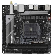 Asrock A520M-ITX/AC RTL {AMD A520, сокет: AM4, слоты: 2 слота DDR4 DIMM (2133 - 4733 МГц), SATA: 6 Гбит/с х4, A520M-ITX/AC}