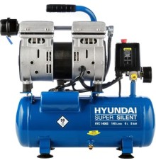 HYUNDAI HYC 1406S Компрессор поршневой, безмасляный { 140 л/мин, 230 В, 1400 об/мин., ресивер 6 л, поршней 2 шт., давление 8 бар., 14 кг }