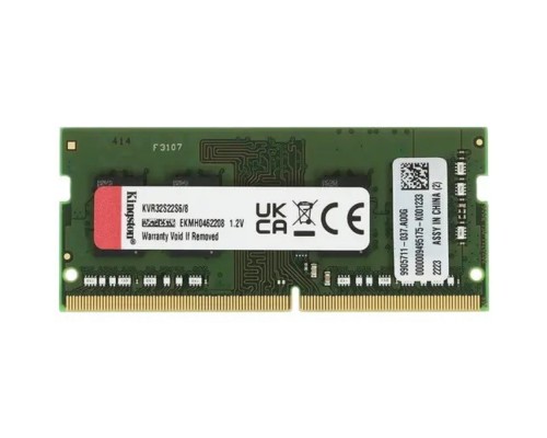 [Модуль памяти] Kingston DDR4 SODIMM 8GB KVR32S22S6/8 PC4-25600, 3200MHz, CL22