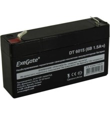 Exegate EX285770RUS Аккумуляторная батарея DT 6015 (6V 1.5Ah, клеммы F1)