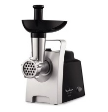 MOULINEX ME108832 Мясорубка, черный / серебристый
