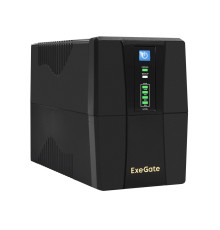 Exegate EP285474RUS ИБП ExeGate Power Back BNB-850.LED.AVR.EURO.RJ.USB <850VA/480W, LED, AVR,2 евророзетки, RJ45/11, USB, Black>