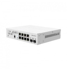 MikroTik CSS610-8G-2S+IN Cloud Smart Switch Коммутатор L2 8x1Gbit, 2SFP+, настольный корпус