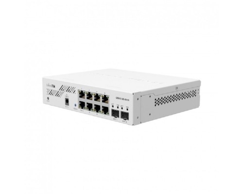 [Сетевое оборудование] MikroTik CSS610-8G-2S+IN Cloud Smart Switch Коммутатор L2 8x1Gbit, 2SFP+, настольный корпус