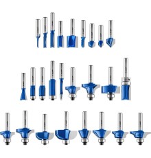 ЗУБР Набор профильных фрез по дереву, Набор 26 штук [28796-H26]