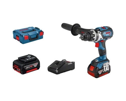 [Дрель, Шуруповерт] Bosch GSR 18V-110C Акк. шур. [06019G010C] { 2х5.0 А*ч, ЗУ }